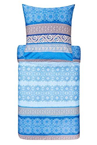 Bassetti Beddengoed - Katoen - Blauw - 155x220 - 2