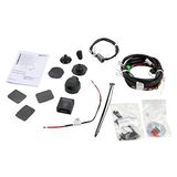 Westfalia E-set 13-polig en fzg.-spez. voor Ford S-Max (BJ 05/06-09/15), Ford Mondeo Toernooi/Limousine (BJ 06/07-12/14), Ford Galaxy 7-zits (BJ 05/06-09/15) - niet voor auto met niveauregeling
