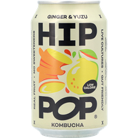 Hip Pop Kombucha Ginger & Yuzu - 330ml