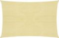 vidaXL Zonnezeil 160 g/m² 2,5x3,5 m HDPE Beige