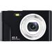 Aiorber Appareil photo numérique portable, compact 32 Go, facile à utiliser, 48 MP, écran HD, objectif zoom, écran IPS, noir
