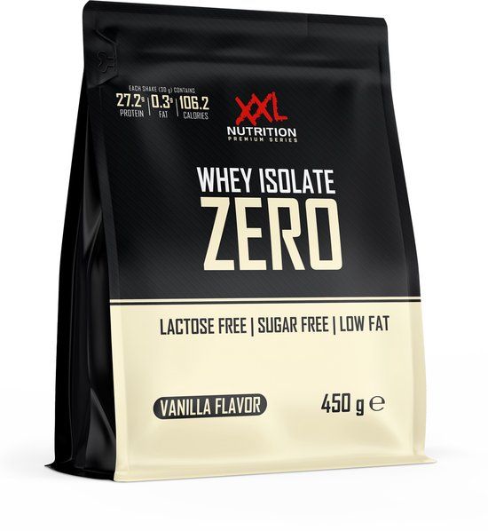 XXL Nutrition Whey Isolate Zero - Vanille - 450g