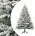 Prolenta Maison Exclusive Kunstkerstboom, besneeuwd, groen, 210 cm, PVC/PE