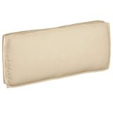 VidaXL Stoelkussen Beige 120 x 50 x 12 cm