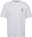 Hummel Hmlloose Tee S/S Club Sportswear T-shirt Heren Wit/Donkergroen Maat S