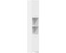 vidaXL Badkamerkast, wit, 30 x 30 x 183,5 cm, bewerkt hout