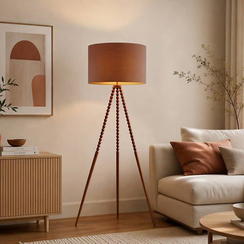 NOUS Living vloerlamp Karim (Ø50x151 cm)