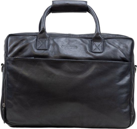 DSTRCT State Street Laptoptas 17 inch zwart