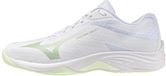 MIZUNO Wave Lightning Select Chaussures de volley-ball pour femmes Blanc/Noir