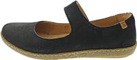 El Naturalista N5301 PLEASANT BLACK/CORAL Vrouwen. Gesloten teen ballerina's