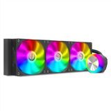 Nuwo Celsius ARGB, 360 mm koellichaam, TDP 315 W, krachtige pomp, 3 ARGB PWM ventilator, voor CPU AM5/AM4/en LGA 1851/1700/1200/115x