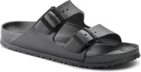 Birkenstock Arizona EVA Smal Dames Slippers - Metallic Anthracite - Maat 40