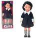 ADAR Interactive doll in a black dress, 33 cm