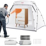 Cabine de peinture, pliable, 228x158x158 cm, en tissu Oxford