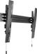 Multibrackets No Gap Wallmount Support mural inclinable Acier noir 40-75 pouces 35kg VESA 100x100mm