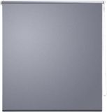 vidaXL Rolgordijn verduisterend 104,4 x 230 cm stofbreedte 100 cm grijs