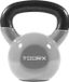 Toorx Kettlebell - Gietijzer - 18 kg - Lichtgrijs