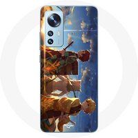 Maniacase Hoesje voor Xiaomi Mi 12 / 12X Tanjiro Inosuke en Zenitsu Demon Slayer Kimetsu no Yaiba Anime Manga