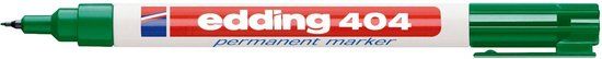 Edding 404 Viltstift - Groen - 0.75mm - 10 stuks