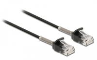 DeLOCK 87020 Câble réseau Noir 3 m Cat6a U/UTP
