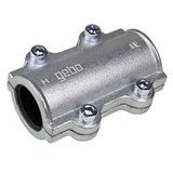 Gebo - Collier de réparation long DS fonte malléable galvanisée 1''1/2