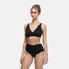 cfab Katoenen slip met hoge taille Zwart XL