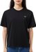 Lacoste Relaxed Fit T-shirt Dames Zwart Maat XL (42)