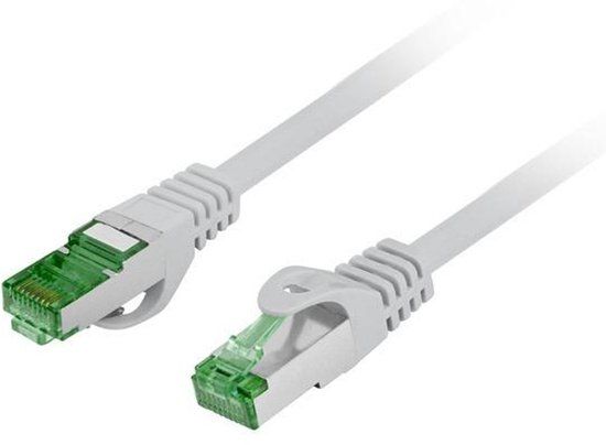 Lanberg Patchcord Sftp-Kabel Voor Switch, Router, Server 2M Cat 7 Lszh Cu Grijs