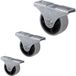 Siso Roulette grise pour sols durs, Ø 40 mm
