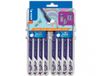Pilot FriXion Fineliner - 8 stuks - blauw/zilver