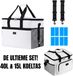 Packaway 40L Koeltas Wit – Inclusief 15L Lunchtas Wit en 8 Koelelementen