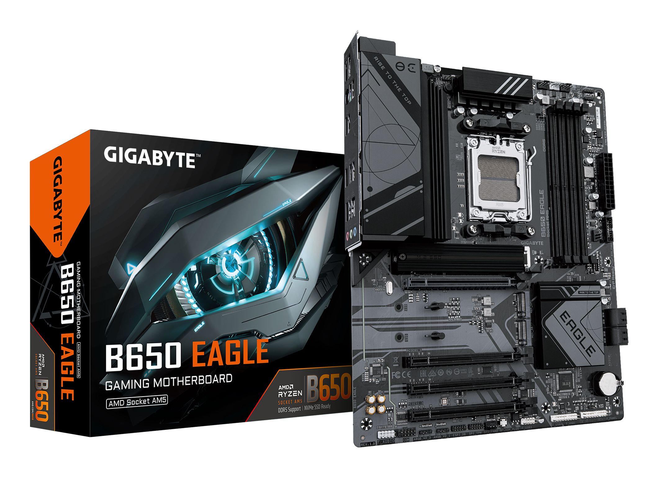GIGABYTE B650 EAGLE Moederbord - Socket AM5 - ATX