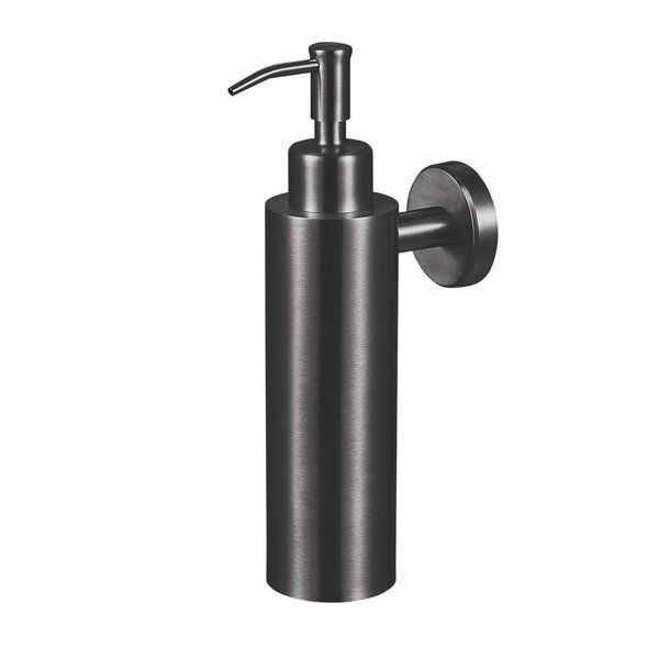 Qisani Flow Zeepdispenser Wand Geborsteld Gun Metal