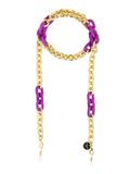 Cheeky Chain Kyoto Collier or / lilas