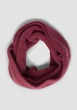 s.Oliver - Foulard à boucles douillettes - Femme - Framboise - Polyamide