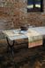Bassetti FONG V8N tafelkleed, katoen, meerkleurig (beige), 140 x 170 cm