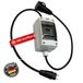NWP Mobiele Schuko stroommeter 230 V – digitaal, multifunctioneel, MID-geijkt, met reset IP54, 16 A energiemeter voor apparaten en machines