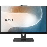 MSI Modern AM242TP 1M-1230EU Intel Core i3 100U 23.8" 1920 x 1080 Touchscreen All-in-One PC 8GB DDR5 256GB SSD Windows 11 Pro Wi-Fi 6E Zwart