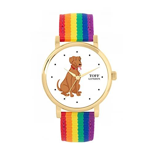 Toff London Golden Retriever Hondenhorloge - 5059656926252