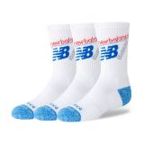 New Balance Chaussettes Crew Jeunesse Lifestyle Graphique 3 Paires