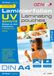 Genie Lamineerhoezen A4 UV-SAFE 125 mic. VE=25 stuks