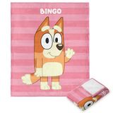 Northwest Bluey Silk Touch Gooi Deken, 50" x 60", Roll Call Bingo
