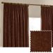 Yard Zware Chenille Velvet Potlood Plooi Gordijnen