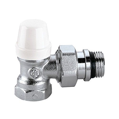 Caleffi 431 Regulux radiator 3/8 hoek voor ijzer