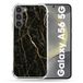 Cokitec Samsung Galaxy A56 5G Versterkte Beschermhoes Marmer Zwart