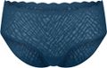 Sloggi Zero Feel kanten hipster - Bliss - Naadloze invisible dames hipster - Schijnt niet door - Smoky Blue / XXL