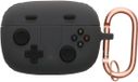 kwmobile Hoes geschikt voor JBL Wave Beam / Beam 2 / Wave 200TWS - Siliconen cover voor oordopjes in zwart - Gameconsole design