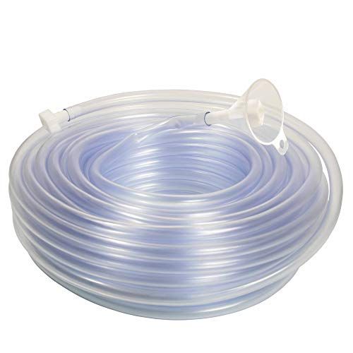 AS-Schwabe 12714 PVC-Slangniveau, 8 mm Diameter x 1,5 mm Dikte, 10 m Lengte, Kristalhelder