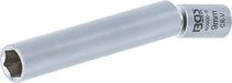 BGS technic BGS Gloeibougie- en bougiedopsleutel vierkantaandrijving 6,3 mm