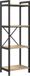 vidaXL Boekenplank 40 x 30 x 119 cm Bewerkt hout Sonoma Eik